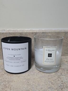 Bundle JO MALONE Pick candle by tree Aspen Mountain Candle